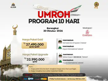 20 Oktober 10 Hari By Emirates - 20 Oktober 2026