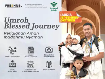 35. Umroh Blessed Journey Spesial Saudia 9d