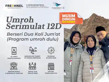 52. Umroh Serimulat 12d - Spesial Musim Dingin November