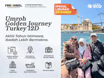 53. Golden Journey Turkey 12d Spesial Akhir Tahun - Eco