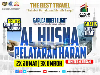 Al-husna Pelataran 1448/start Banjarmasin/surabaya/makassar - 20 Oktober 2026