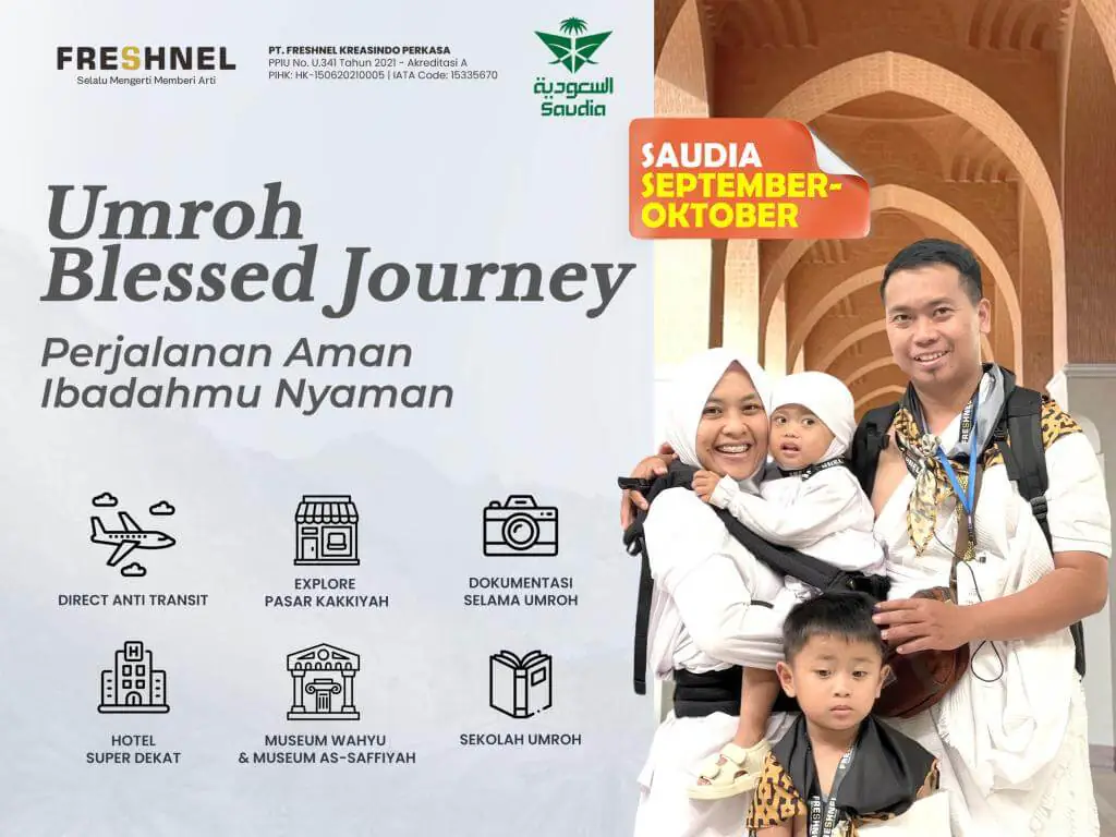 35. Umroh Blessed Journey Spesial Saudia 9d