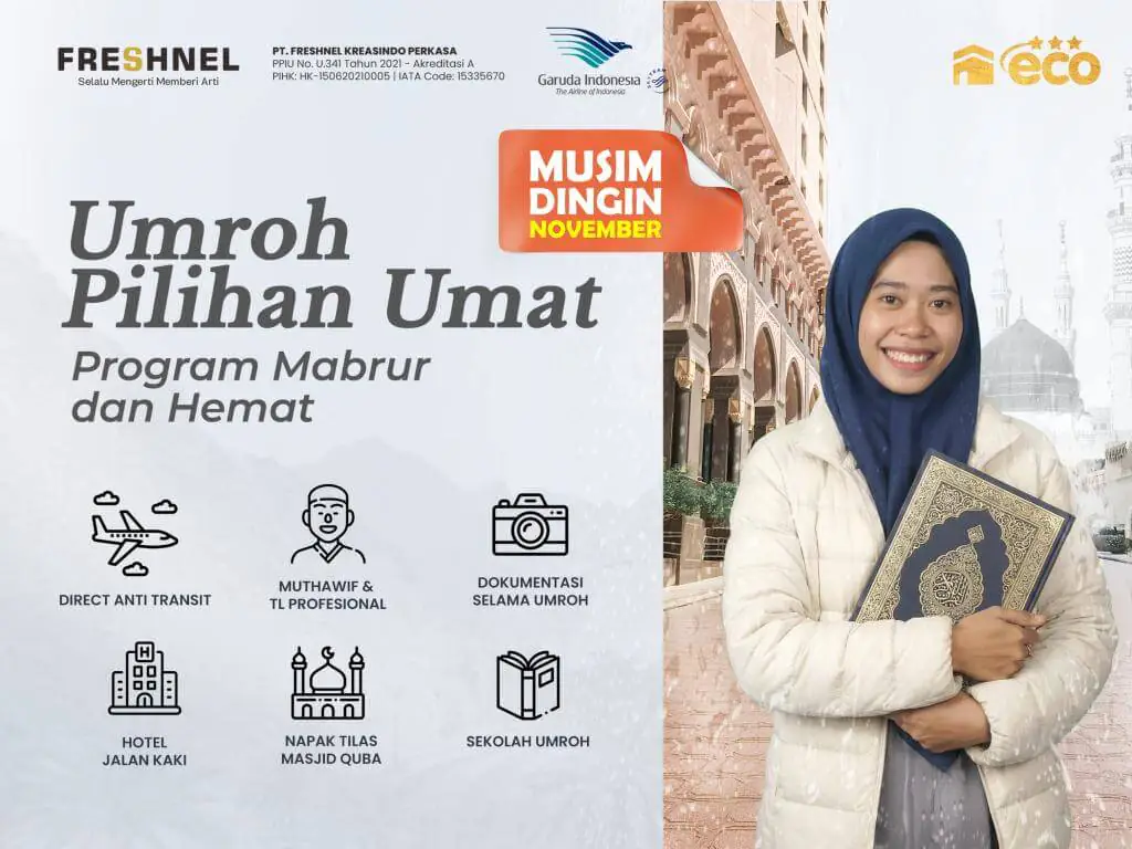 36. Umroh Pilihan Umat Musim Dingin November 9d - Eco
