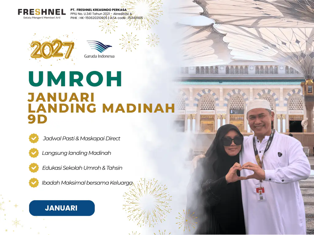 61. Umroh Januari Landing Madinah 9d