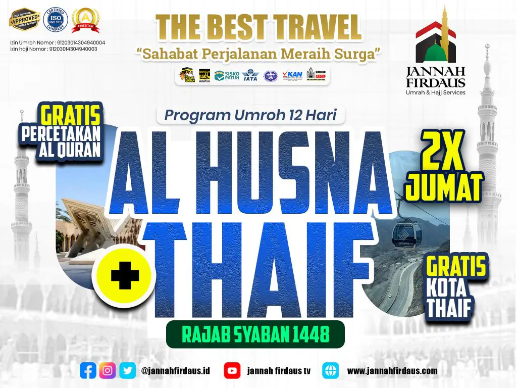 Al-husna Akhir Tahun /Rajab Sya'ban - 21 Desember 2026
