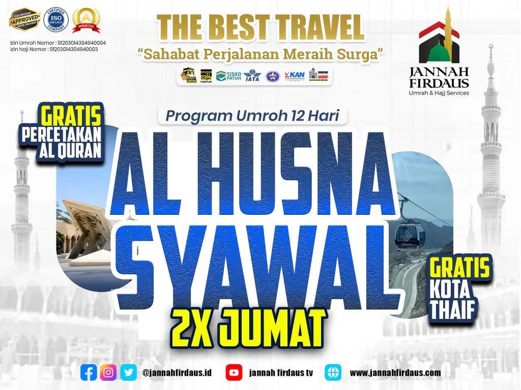 Al-husna Syawal 1448h - 12 Maret 2027