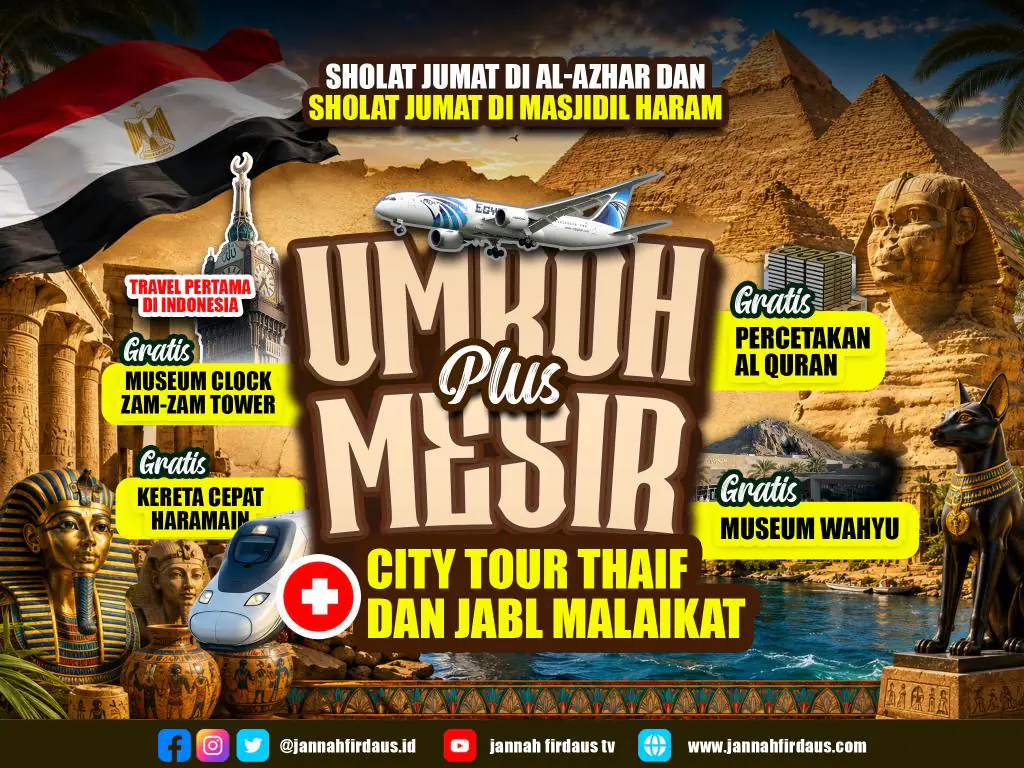 Al-kautsar Plus Mesir 1448h - 09 Oktober 2026