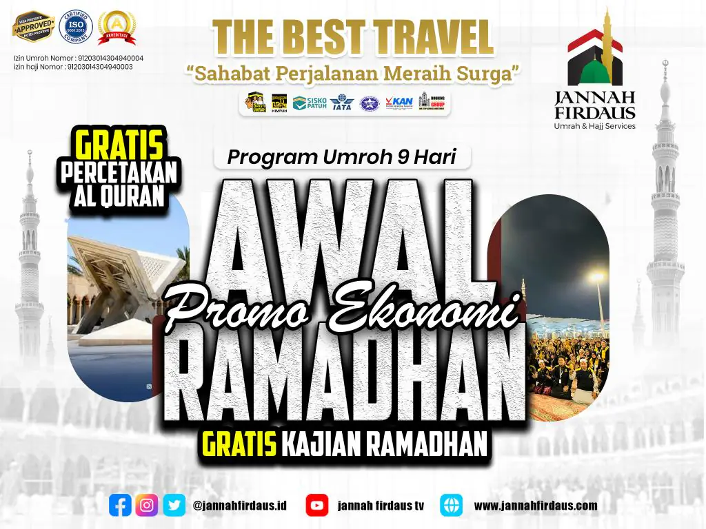 Awal Ramadhan Ekonomis 1448h - 03 Februari 2027