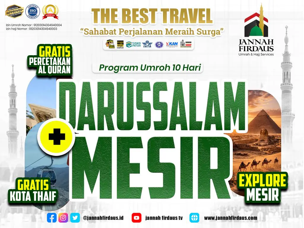 Darussalam Plus Mesir 1448 H - 02 Desember 2026