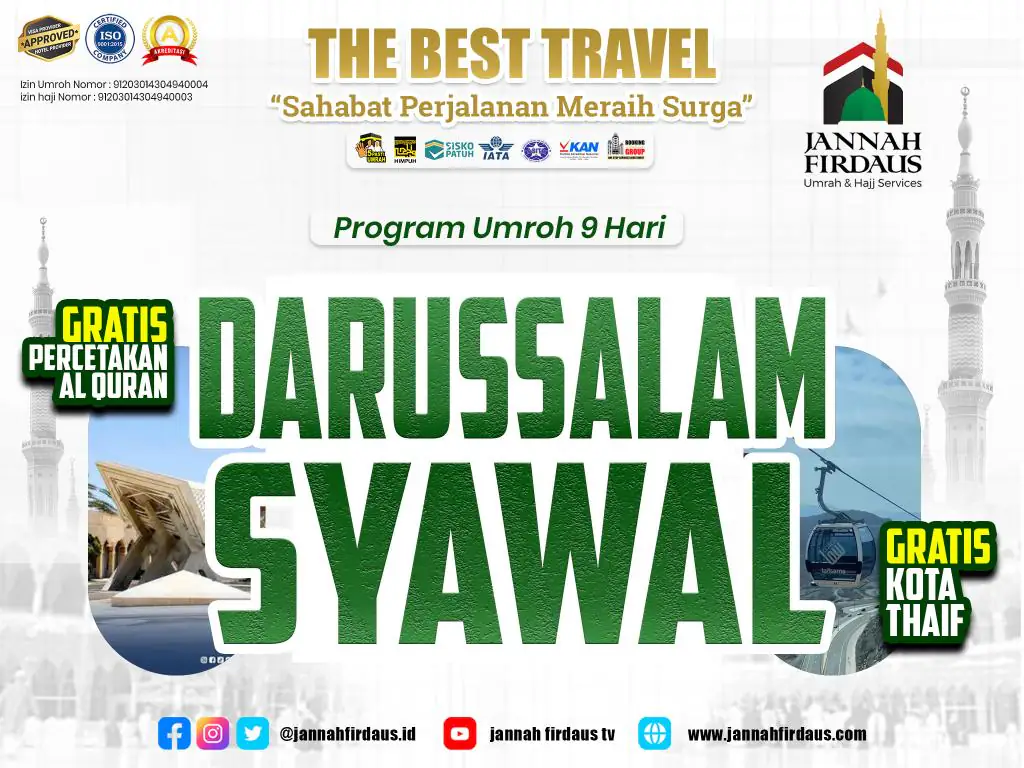 Darussalam Syawal 1448h - 12 Maret 2027