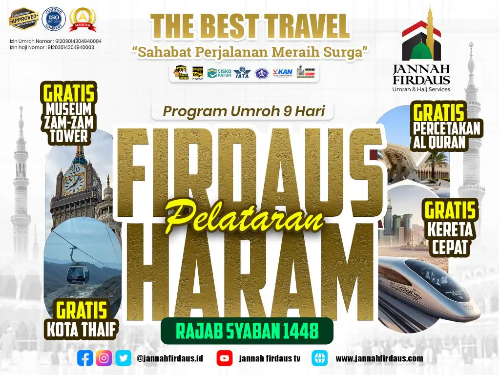 Firdaus Akhir Tahun / Rajab Sya'ban - 26 Desember 2026