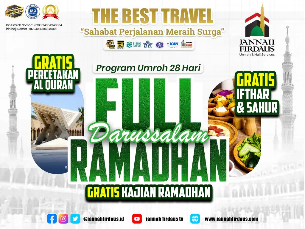 Full Ramadhan Darussalam 1448 H - 13 Februari 2027