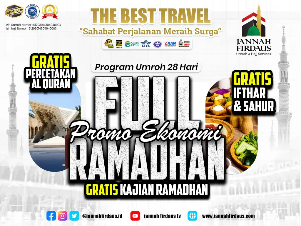 Full Ramadhan Ekonomi 1448 H - 14 Februari 2027