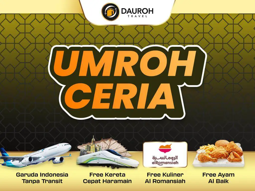 Paket Umroh Ceria 2026-2027 - 08 Oktober 2026
