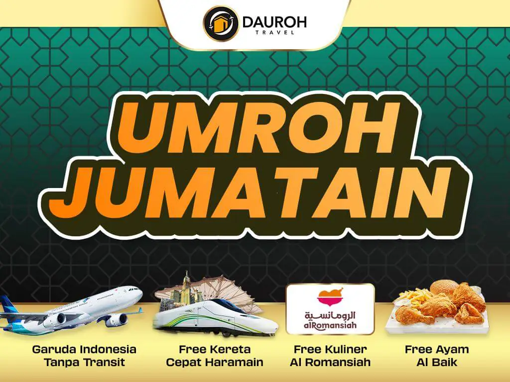Paket Umroh Jum'atain - 29 Oktober 2026