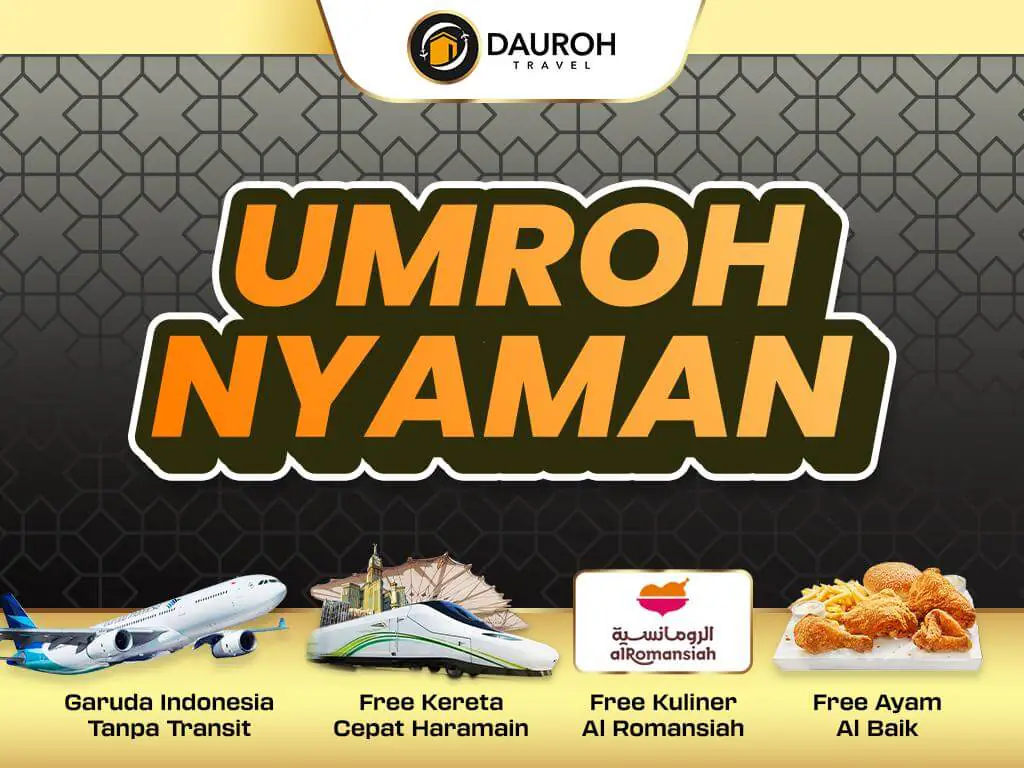 Paket Umroh Nyaman 2026 - 25 November 2026