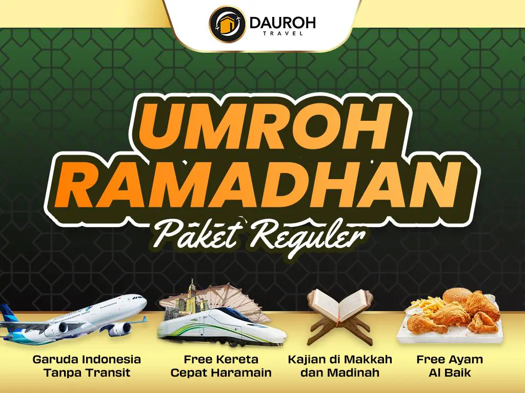 Paket Umroh Reguler Ramadhan - 08 Februari 2027