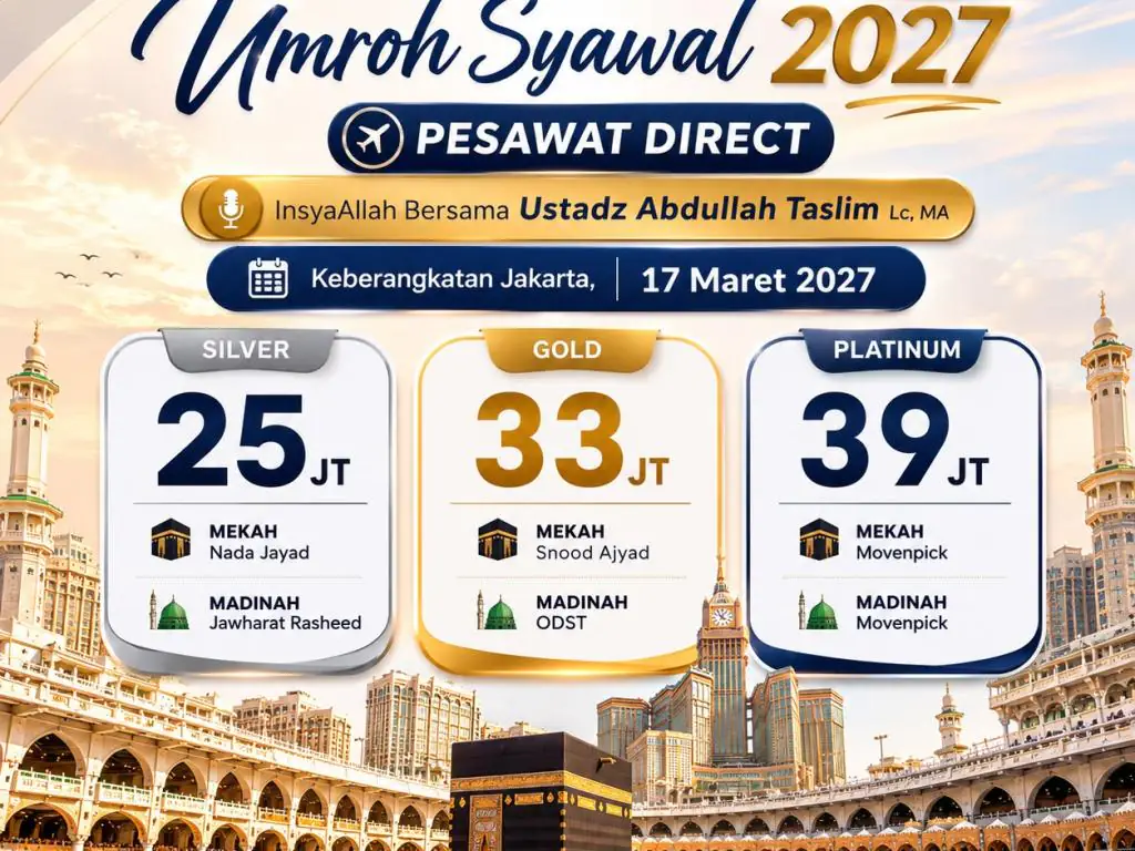 Silver - Umroh Syawal 2027  (13 Maret 2027) - 13 Maret 2027