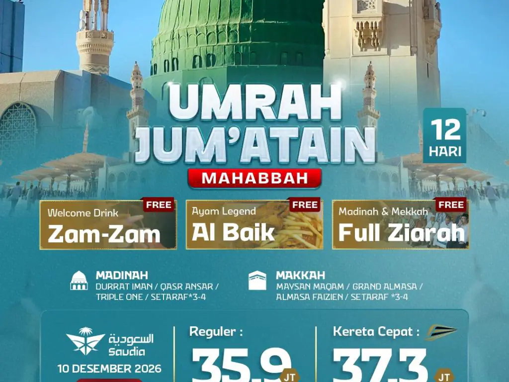 Umrah Jum'atain 12 H By Sv (Mhb)