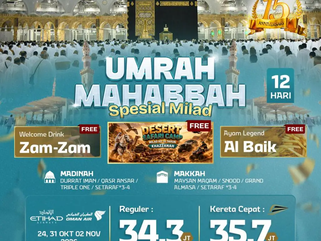 Umrah Mahabbah 12h By Ey / Wy (Spesial Milad)