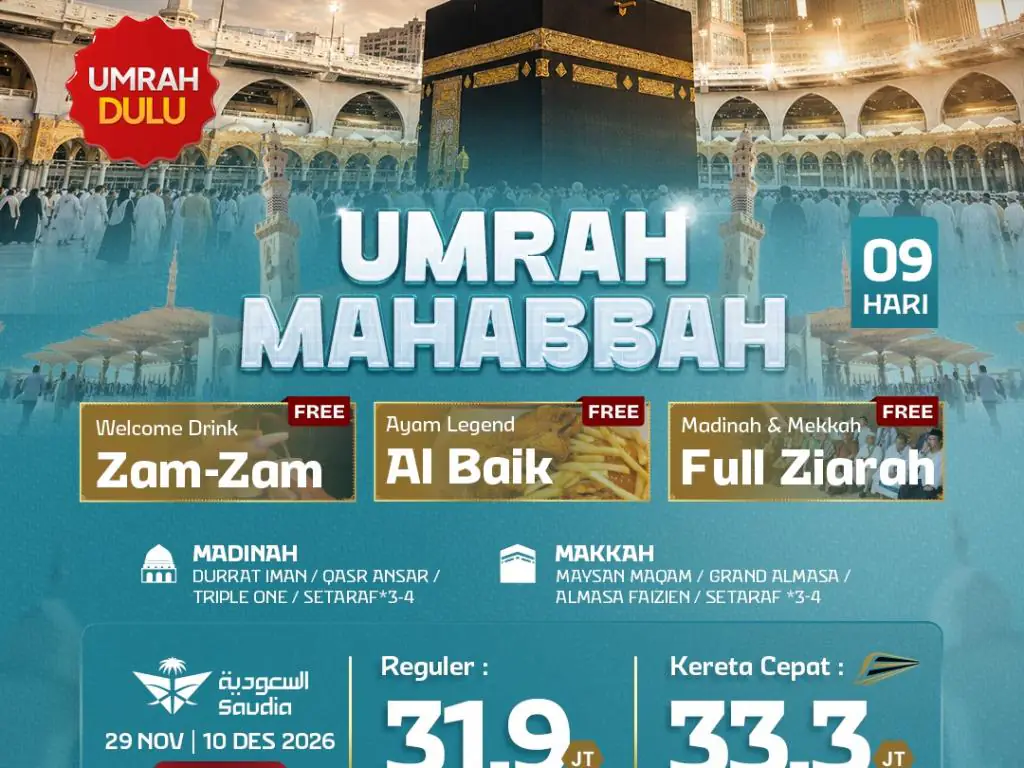 Umrah Mahabbah 9 H By Sv ( Umrah Dulu )