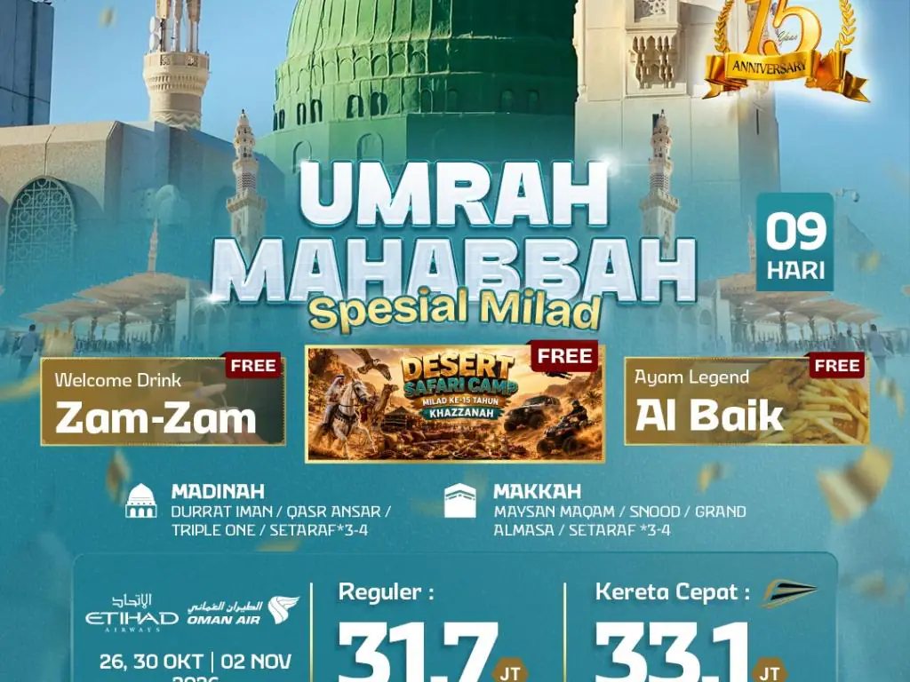 Umrah Mahabbah 9h By Ey / Wy (Spesial Milad)