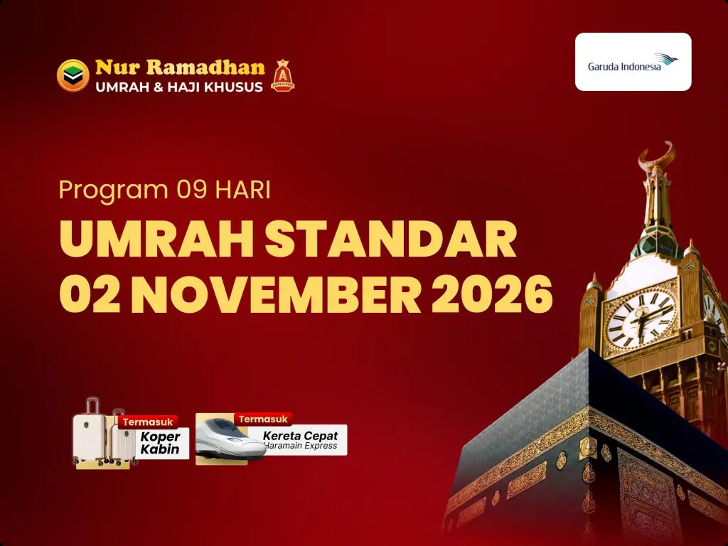 Umroh 2x Jumat 10 Hari Plus Thaif 24 September 2026