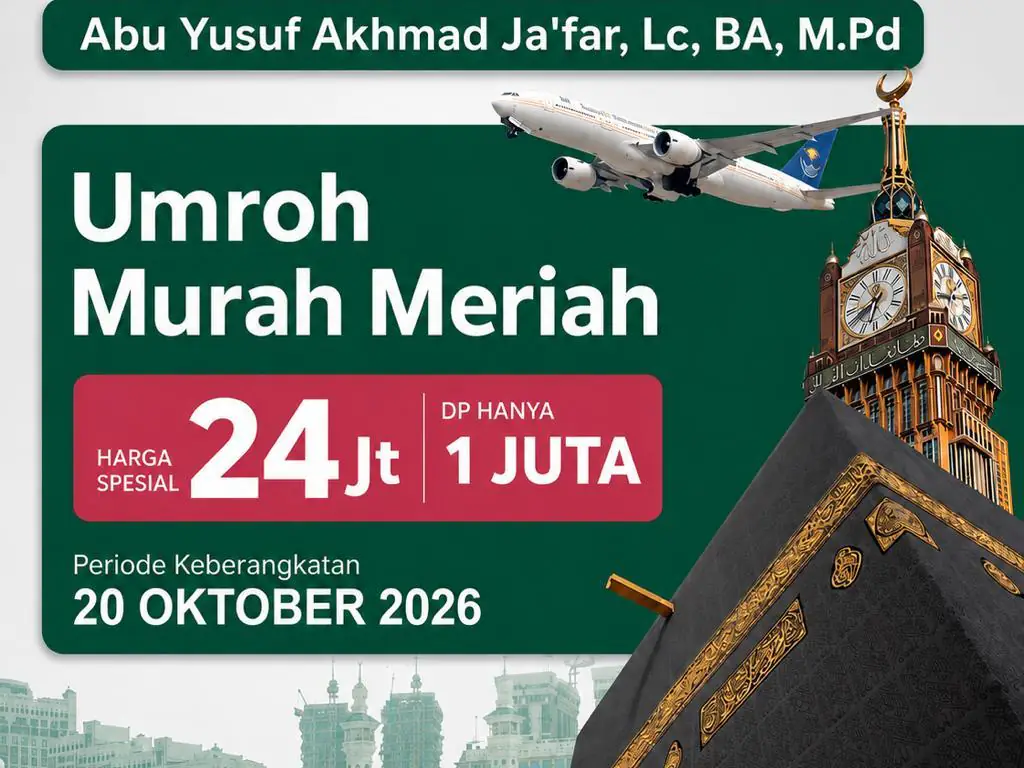 Umroh Berkah Awal Tahun (20 Oktober 2026) - 20 Oktober 2026