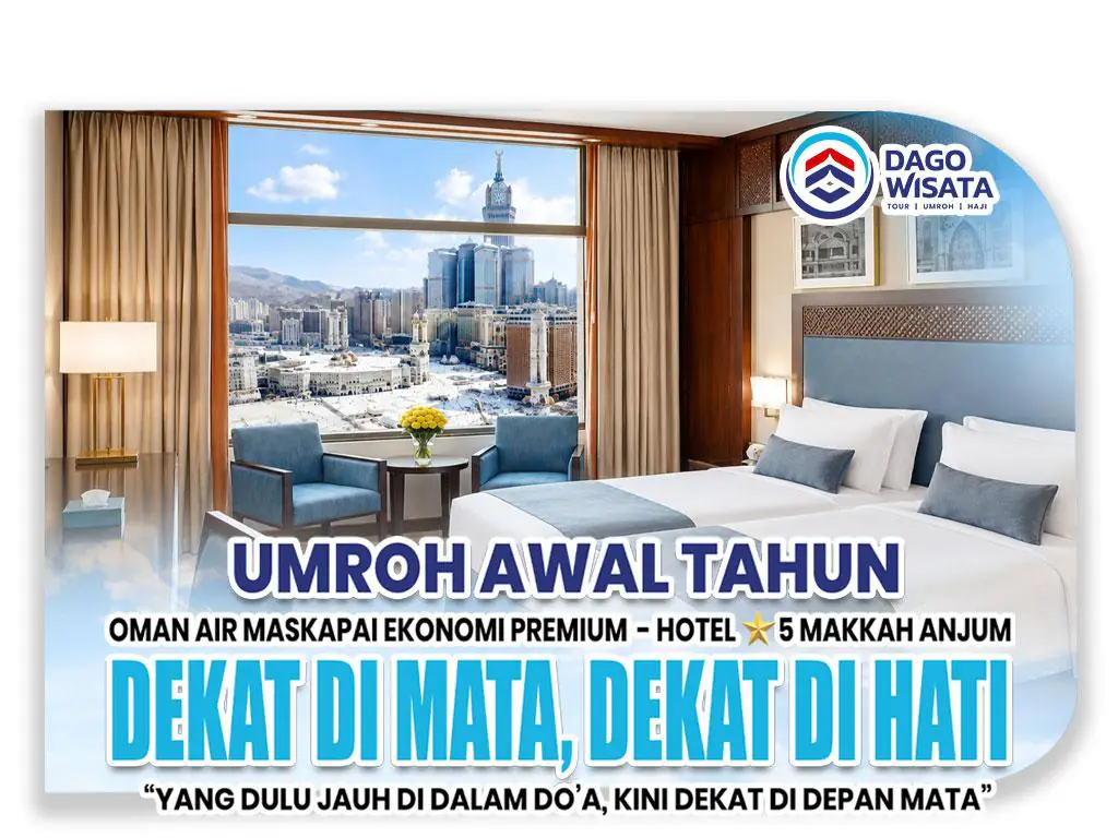 Umroh Liburan Awal Tahun "Dekat Di Mata Dekat Di Hati"