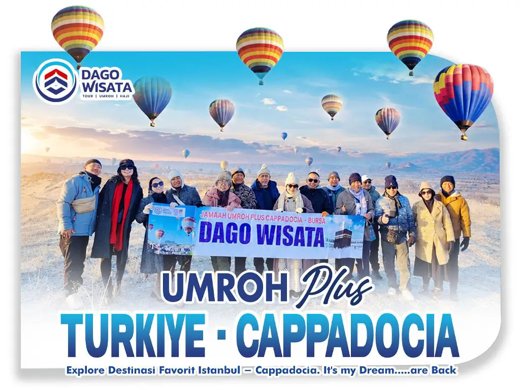 Umroh Plus Turkiye-cappadocia (Musim Semi)