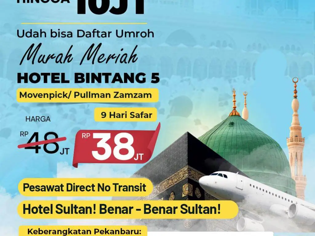Umroh Sultan Pekanbaru (10 November 2026) - 10 November 2026