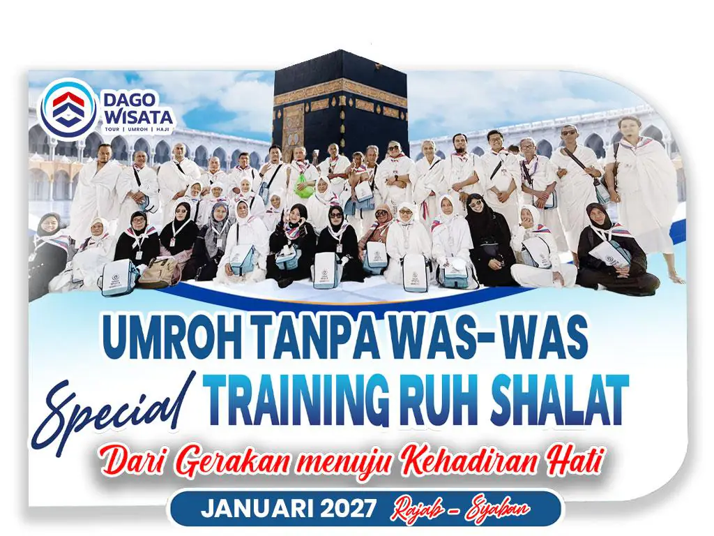 Umroh Tanpa Waswas Training Shalat Khusyu (Jan 2027)