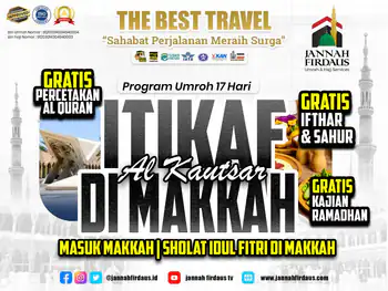 Itikaf Ramadhan Alkautsar 1448 (Masuk Makkah - Itikaf Di Makkah) - 27 Februari 2027