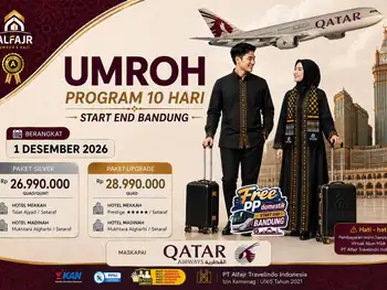 Paket Umroh 1 Desember 2026 Qatar 10h (Upgrade) - 01 Desember 2026