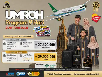 Paket Umroh 1 Desember 2026 Sv 9h Silver - 01 Desember 2026