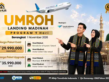 Paket Umroh 1 November 2026 Garuda 9h - 01 November 2026