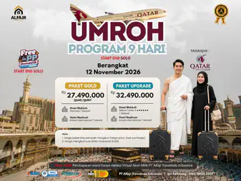 Paket Umroh 12 November 2026 Qatar 9h - 12 November 2026