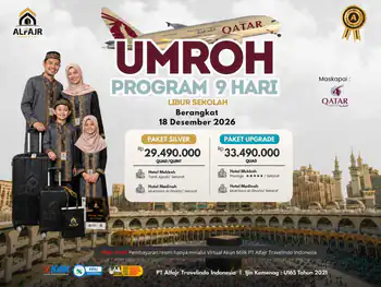 Paket Umroh 18 Desember 2026 Qatar 9h - 18 Desember 2026