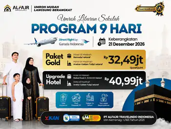 Paket Umroh 21 Desember 2026 By Garuda Indonesia 9h Gold - 21 Desember 2026