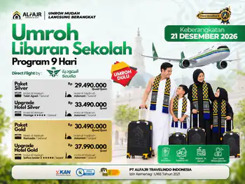 Paket Umroh 21 Desember 2026 Sv Gold Upgrade - 21 Desember 2026