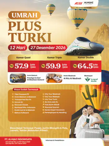 Plus Turkey 12hr ( Kereta Cepat)