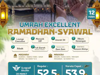 Umrah Excellent Ramadhan - Syawal 12 H By Sv