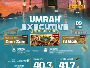 Umrah Executive 9 H By Ey / Wy (Spesial Milad )