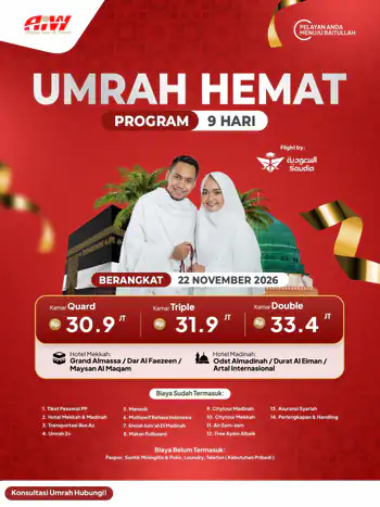 Umrah Hemat 9hr