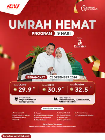Umrah Hemat 9hr