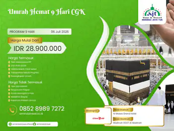 Umrah Hemat Berkah November 2026 - 09 November 2026