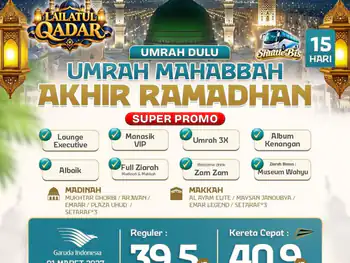 Umrah Mahabah Akhir Ramadhan  15h Super Promo By Ga  Shutle  Bus (Umrah Dulu)
