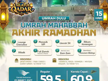 Umrah Mahabah + Kereta Cepat Akhir Ramadhan  15h  By Ga (Umrah Dulu)