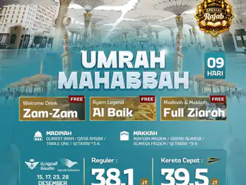 Umrah Mahabbah  9 H By Sv/ga  ( Spesial Rojab )