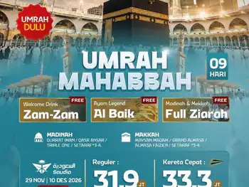 Umrah Mahabbah 9 H By Sv ( Umrah Dulu )